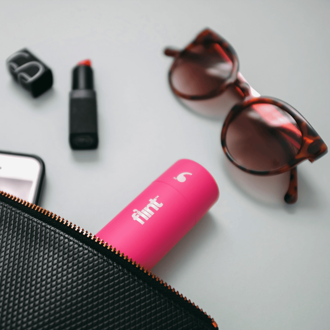 Flint Mini Lint Roller – Pink – 90 Sheets (Value Pack)